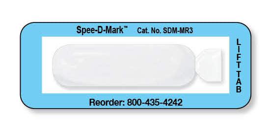 Spee-D-Mark™ Mri Skin Marker Semi-Opaque Reference Point 1 1/4" - 40 per Box