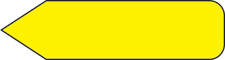 SPEE-D-POINT™ FLAGS & TAGS MINI SOLID FLUORESCENT YELLOW REMOVABLE 5/16"X1-3/16" 300 PER PACK