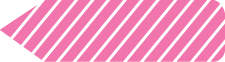 SPEE-D-POINT™ FLAGS & TAGS MINI STRIPED PINK REMOVABLE 5/16"X1-3/16" 300 PER PACK