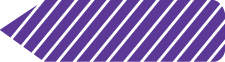 SPEE-D-POINT™ FLAGS & TAGS MINI STRIPED PURPLE REMOVABLE 5/16"X1-3/16" 300 PER PACK