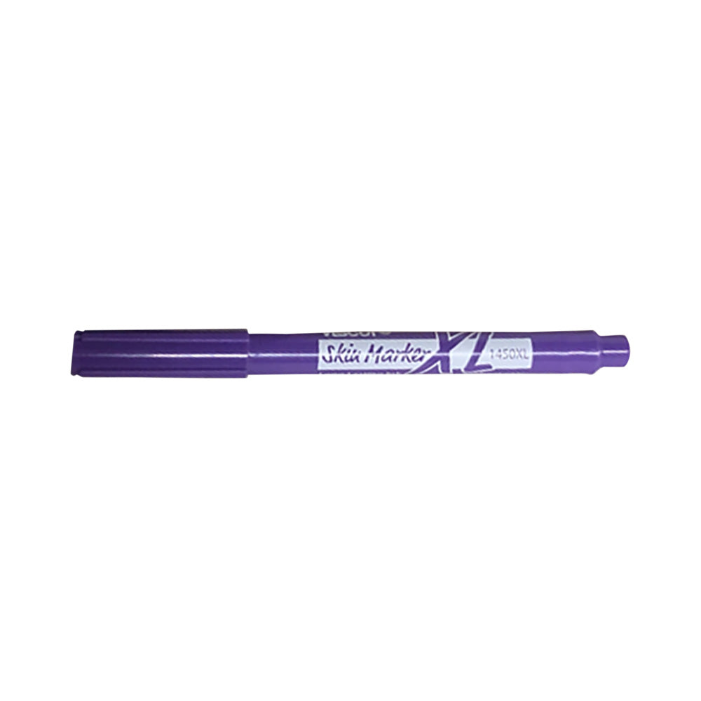 NON-STERILE SKIN MARKING PEN 4" MINI PEN, XL - LONG LASTING INK | FINE TIP GENTIAN VIOLET - 200 PER CASE