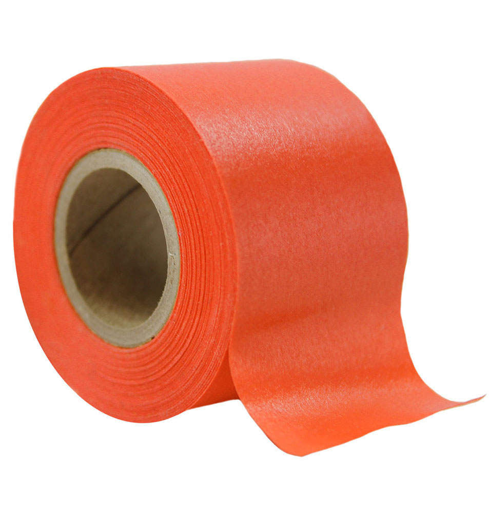 TIMETAPE® COLOR CODE REMOVABLE TAPE  1 1/2" X 2160" PER ROLL -   RED