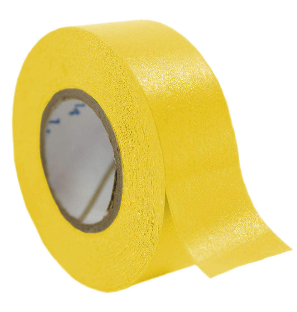 Timetape® Color Code Removable Tape  3/4" X 2160" per Roll -   Yellow