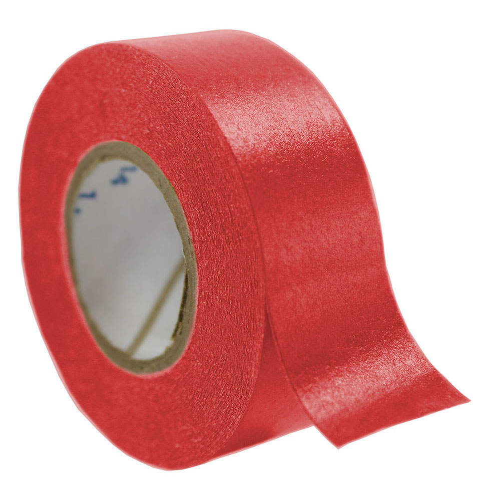 Timetape® Color Code Removable Tape  3/4" X 2160" per Roll -   Red