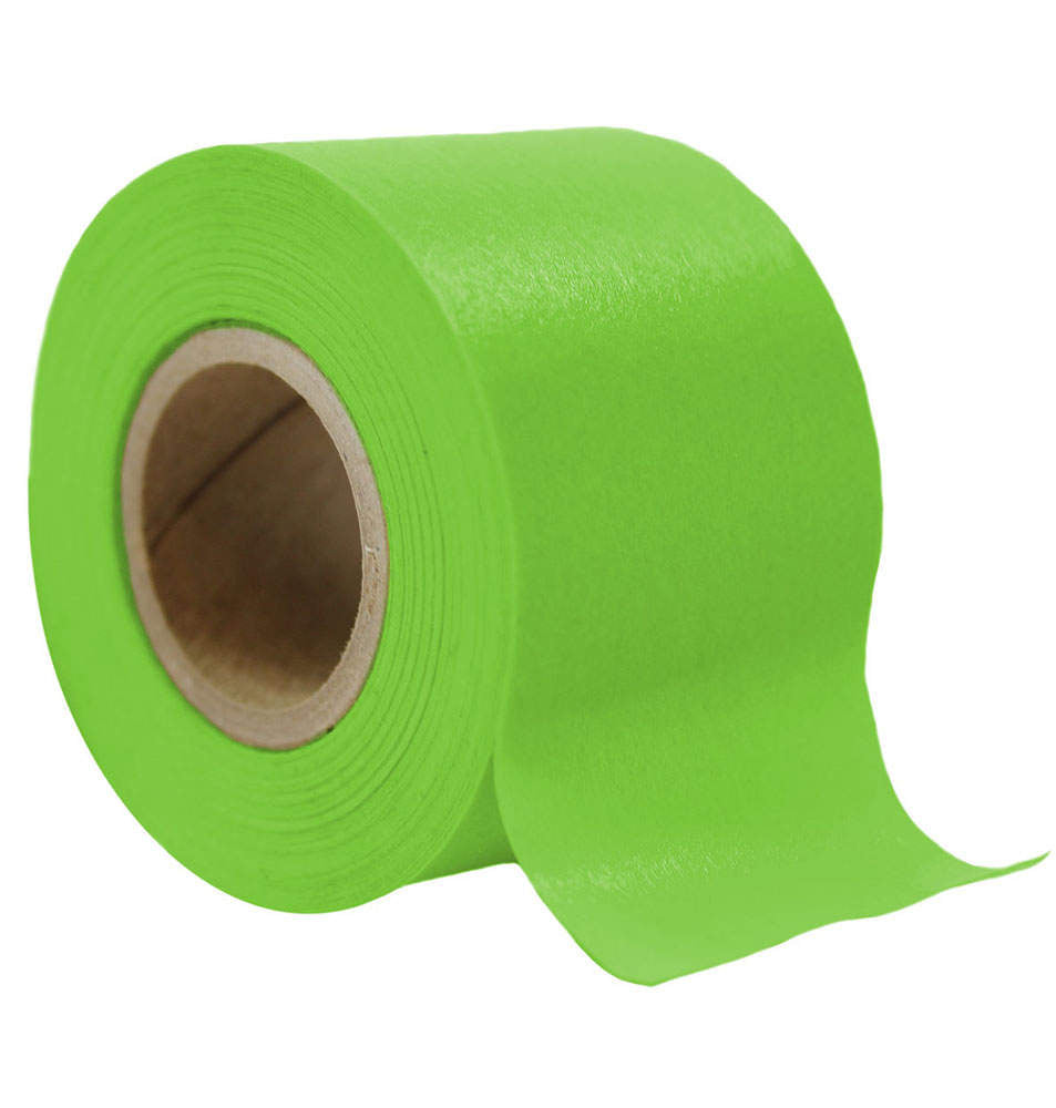 TIMETAPE® COLOR CODE REMOVABLE TAPE  1 1/2" X 500" PER ROLL -   GREEN