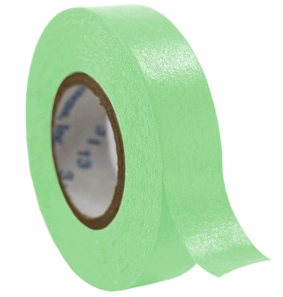 TIMETAPE® COLOR CODE REMOVABLE TAPE  1/2" X 500" PER ROLL -   LIME GREEN