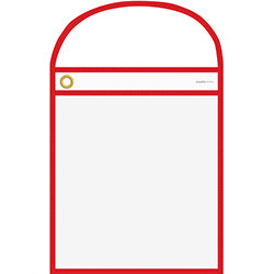 Repair Order/Work Ticket Holders (Clear w/Red Handle) 25 / PK