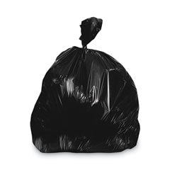 Linear Low-Density Can Liners, 90-96 gal, 2 mil, 57 x 75, Black, 50/Carton