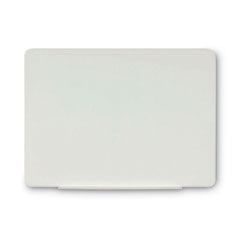 Magnetic Glass Dry Erase Board, 36 x 24, Opaque White Surface