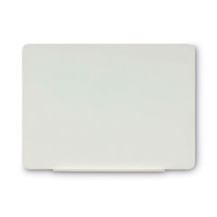 Magnetic Glass Dry Erase Board, 48 x 36, Opaque White Surface