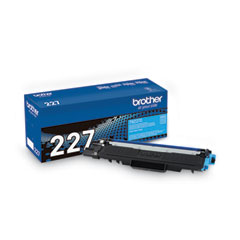 TN227C High-Yield Toner, 2,300 Page-Yield, Cyan