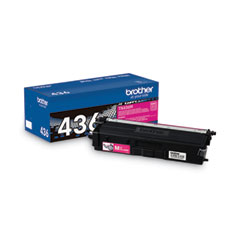 TN436M Super High-Yield Toner, 6,500 Page-Yield, Magenta