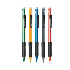 Xtra-Comfort Mechanical Pencil, 0.7 mm, HB (#2), Black Lead, Assorted Barrel Colors, Dozen