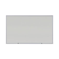 Deluxe Melamine Dry Erase Board, 60 x 36, Melamine White Surface, Silver Anodized Aluminum Frame