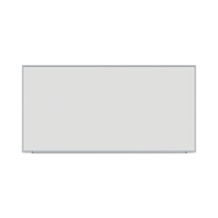 Deluxe Melamine Dry Erase Board, 96 x 48, Melamine White Surface, Silver Anodized Aluminum Frame