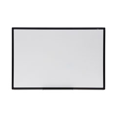 Design Series Deluxe Dry Erase Board, 36 x 24, White Surface, Black Anodized Aluminum Frame