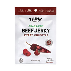 Sweet Chipotle Beef Jerky, 1 oz Pouch, 12/Pack, Ships in 1-3 Business Days