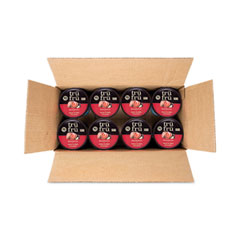 Nature's Hyper-Chilled Strawberries in White and Milk Chocolate, 5 oz Cup, 8/Carton, Ships in 1-3 Business Days