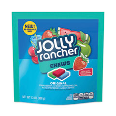Chews Candy, Assorted Flavors, 13 oz Pouches, 4/Carton, Ships in 1-3 Business Days