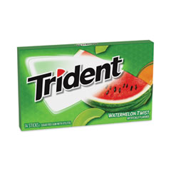 Sugar-Free Gum, Watermelon Twist, 14 Pieces/Pack, 12 Packs/Carton, Ships in 1-3 Business Days