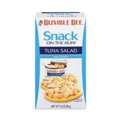 Ready-to-Eat Tuna Salad Kits, 3.5 oz Pack, 9/Carton, Ships in 1-3 Business Days