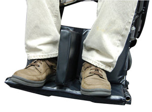 Wheelchair Footrest Extender w/Leg Separation