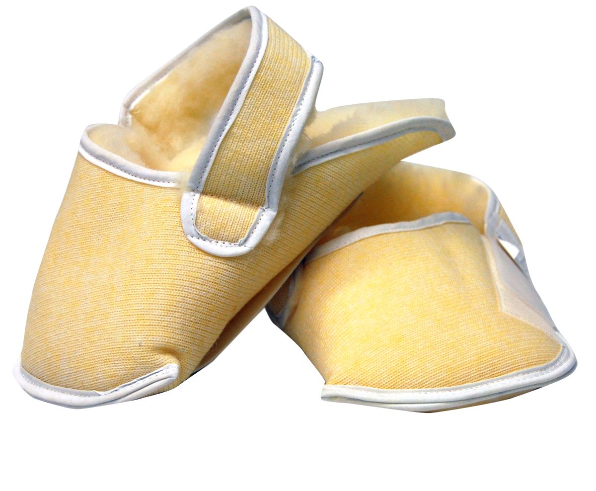 Synthetic Sheepskin Relief Slippers