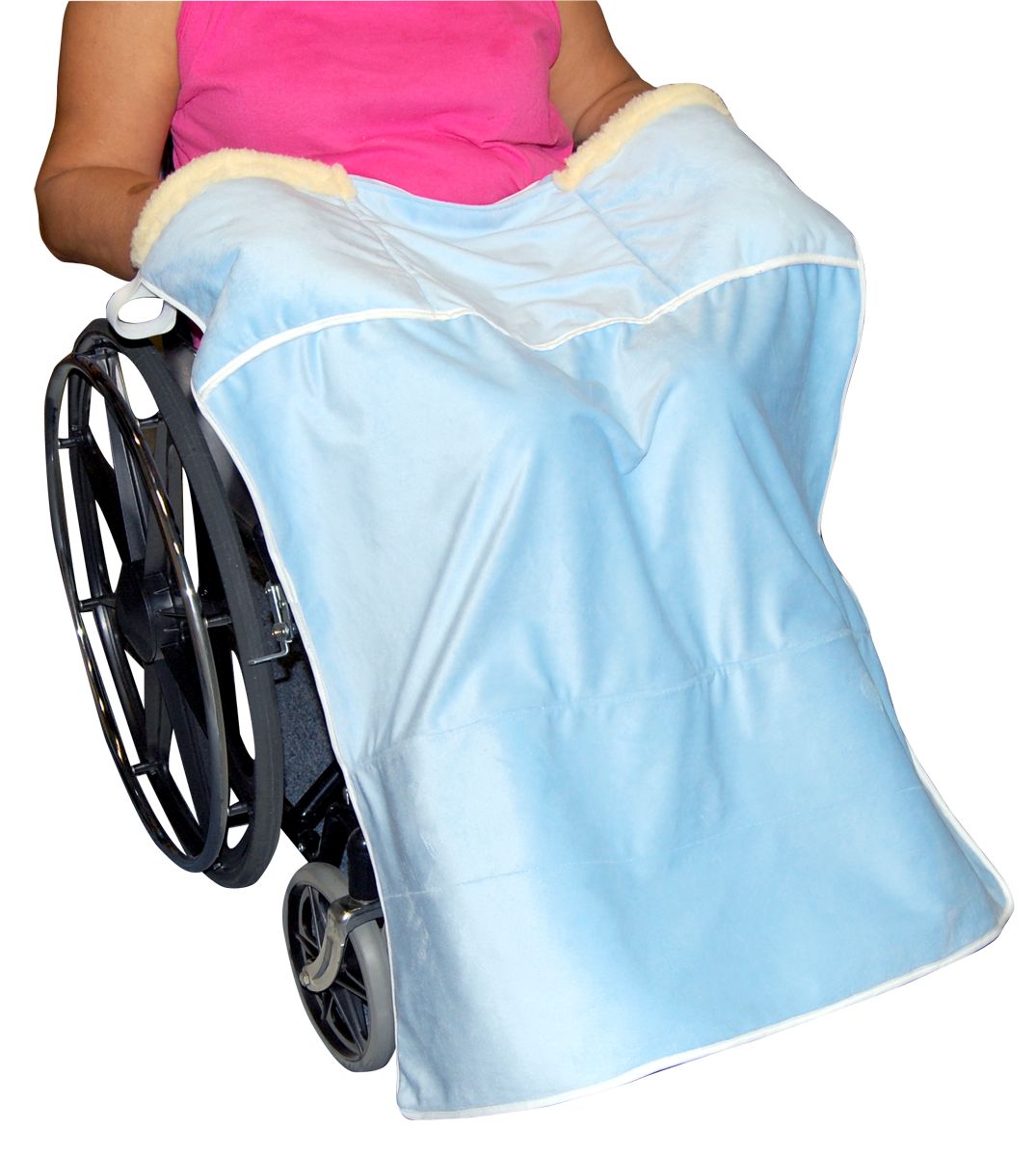 Lap Blanket w/Hand Warmer