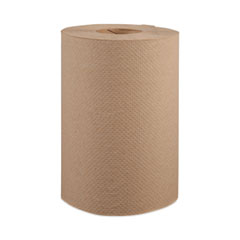 Hardwound Roll Towels, 1-Ply, 8" x 350 ft, Natural, 12 Rolls/Carton