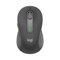 Signature M650 for Business Wireless Mouse, Large, 2.4 GHz Frequency, 33 ft Wireless Range, Right Hand Use, Graphite