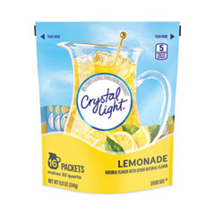 Flavored Drink Mix Pitcher Packs, Lemonade, 0.14 oz Packets, 16 Packets/Pouch, 1 Pouch/Carton, Ships in 1-3 Business Days