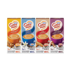 Liquid Coffee Creamer, French Vanilla/Hazelnut/Italian Sweet Creme/Original, 0.37 oz, 200/CT, Ships in 1-3 Business Days