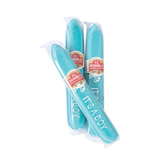 It's a Boy Blue Bubble Gum Cigar Box, 1.7 oz Packet, 36 Cigars/Carton, Ships in 1-3 Business Days