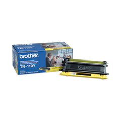 TN110Y Toner, 1,500 Page-Yield, Yellow