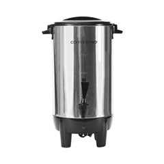 30-Cup Percolating Urn, Stainless Steel