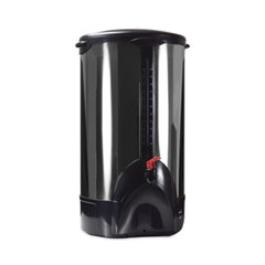 100-Cup Percolating Urn, Stainless Steel