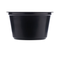 Portion Cups, 2 oz, Black, 2,500/Carton