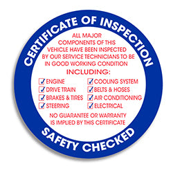 Inspection Sticker 100 / PK