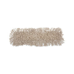 Mop Head, Dust, Cotton, 24 x 3, White