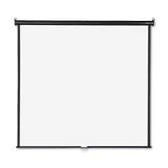 Wall or Ceiling Projection Screen, 70 x 70, White Matte Finish