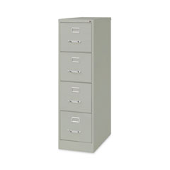 Vertical Letter File Cabinet, 4 Letter-Size File Drawers, Light Gray, 15 x 26.5 x 52