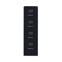 Vertical Letter File Cabinet, 4 Letter-Size File Drawers, Black, 15 x 22 x 52