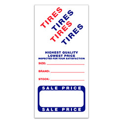 Tire Advertising Labels 500 / RL