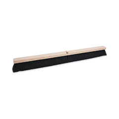 Floor Brush Head, 3" Black Polypropylene Bristles, 36" Brush