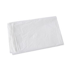 Linear Low Density Industrial Can Liners, 30 gal, 0.9 mil, 30 x 36, White, 100/Carton