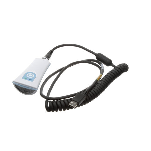 Scanner - 2D Barcode - w/ Coiled USB Cord - High Performance