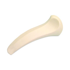 Standard Telephone Shoulder Rest, 2.63 x 7.5 x 2.25, Ivory