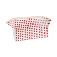 Paperboard Box, Medium Dinner Box, 9 x 5 x 4.5, Basketweave, Paper, 400/Carton