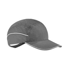 Skullerz 8965 Lightweight Bump Cap Hat with LED Lighting, Long Brim, Black, Ships in 1-3 Business Days