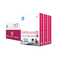 MultiPurpose20 Paper, 96 Bright, 20 lb Bond Weight, 8.5 x 11, White, 500 Sheets/Ream, 3 Reams/Carton